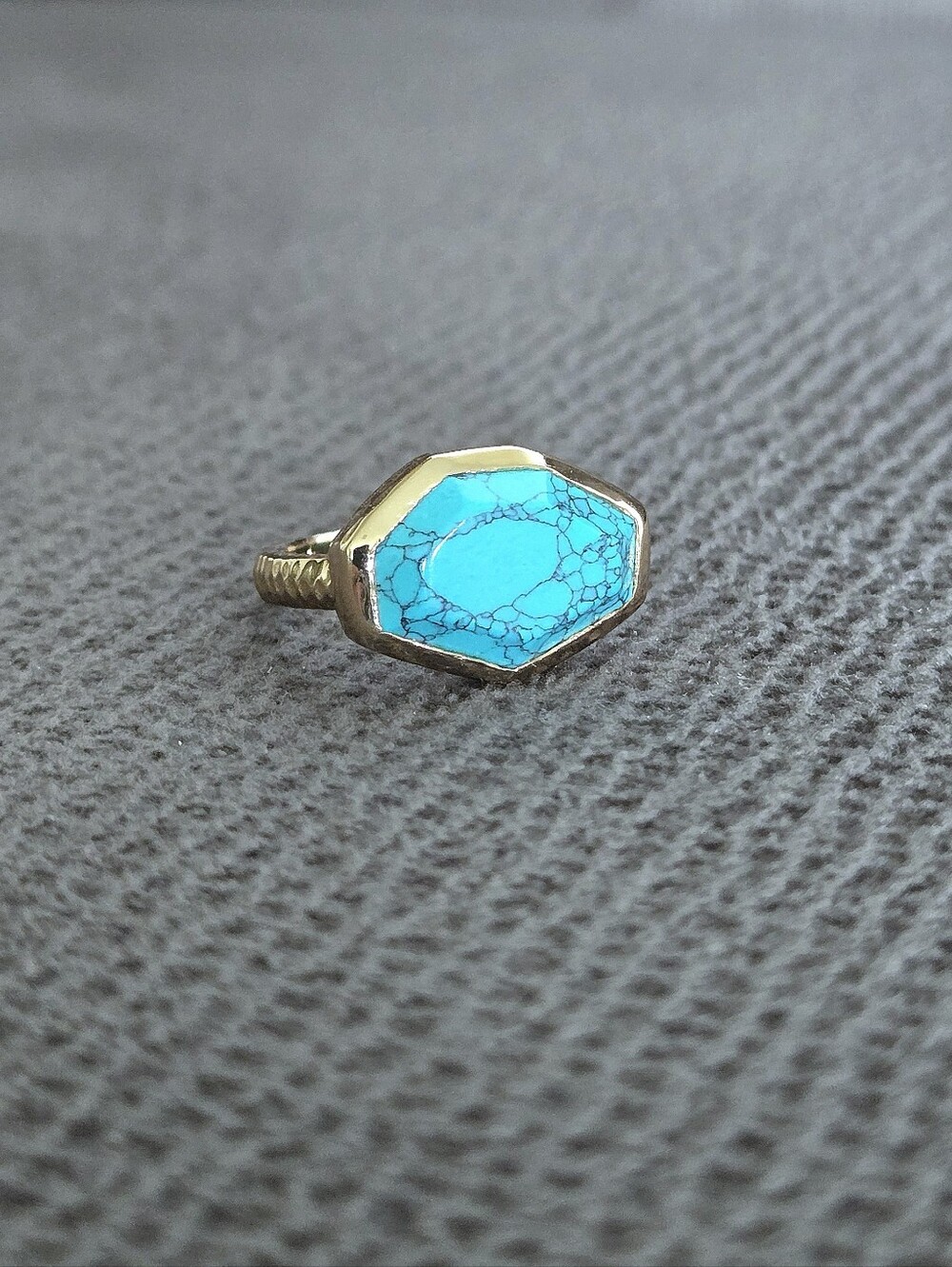Melinda Maria Turquoise🩵 "Slice" Ring💍 - NWOT - Picture 11 of 16